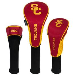 Team Effort - USC Trojans Driver Fairway Hybrid Set of Three Headcovers - Multicolor