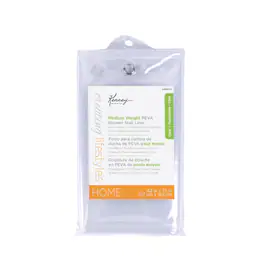 Kenney - 72 in. H X 42 in. W Shower Curtain Liner PEVA - Clear