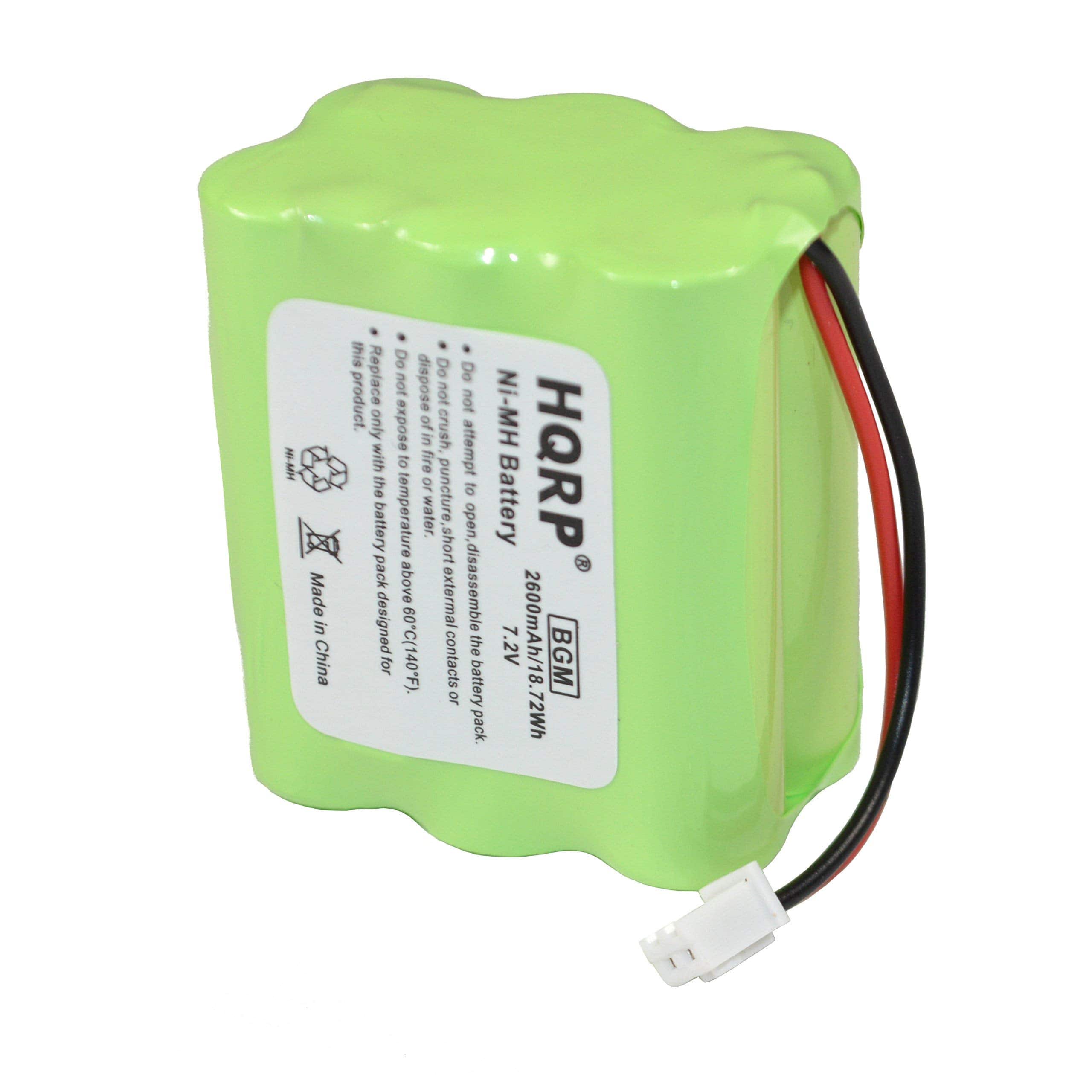 HQRP - Backup Battery for 2gig BATT1X BATT2X BATT1 GC2 2GIG-CNTRL2 2GIG-CP2 GCKIT311 Go Control Panel Security System Alarm