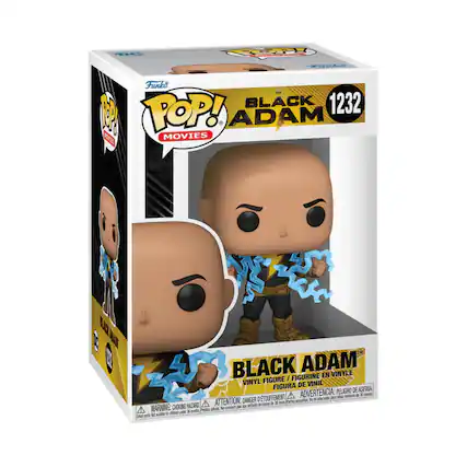 Funko POP! Movies
Black Adam
1232
Vinyl Figure / Figurine en Vinyle / Figura de Vinil
Advertencia: Peligro de Asfixia / Attention: Danger d'Étouffement / Warning: Choking Hazard
Small parts not suitable for children under 3 years.