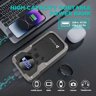 FNNEMGE Auto Starthulp Powerbank Jump starter 5000A Piekstroom 23800mAh FNNEMGE Auto Starthulp Powerbank Jump starter 5000A Piekstroom 23800mAh