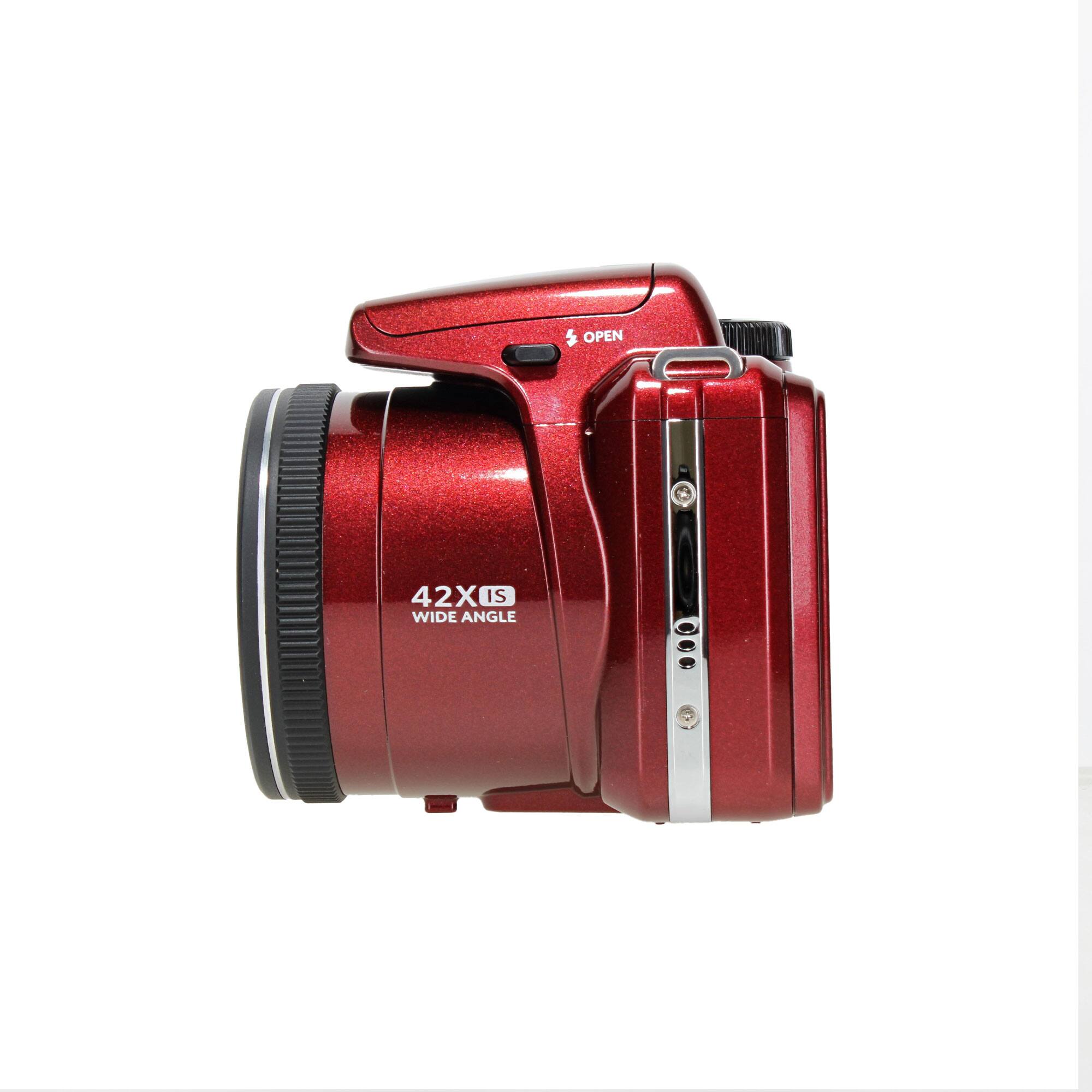 42X IS  
WIDE ANGLE  

OPEN