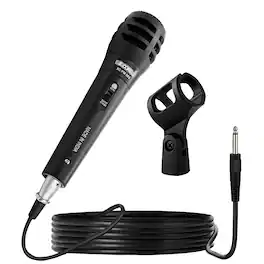 5 CORE - XLR Microphone Dynamic Mic Karaoke Singing Studio Mics Handheld -PM-883