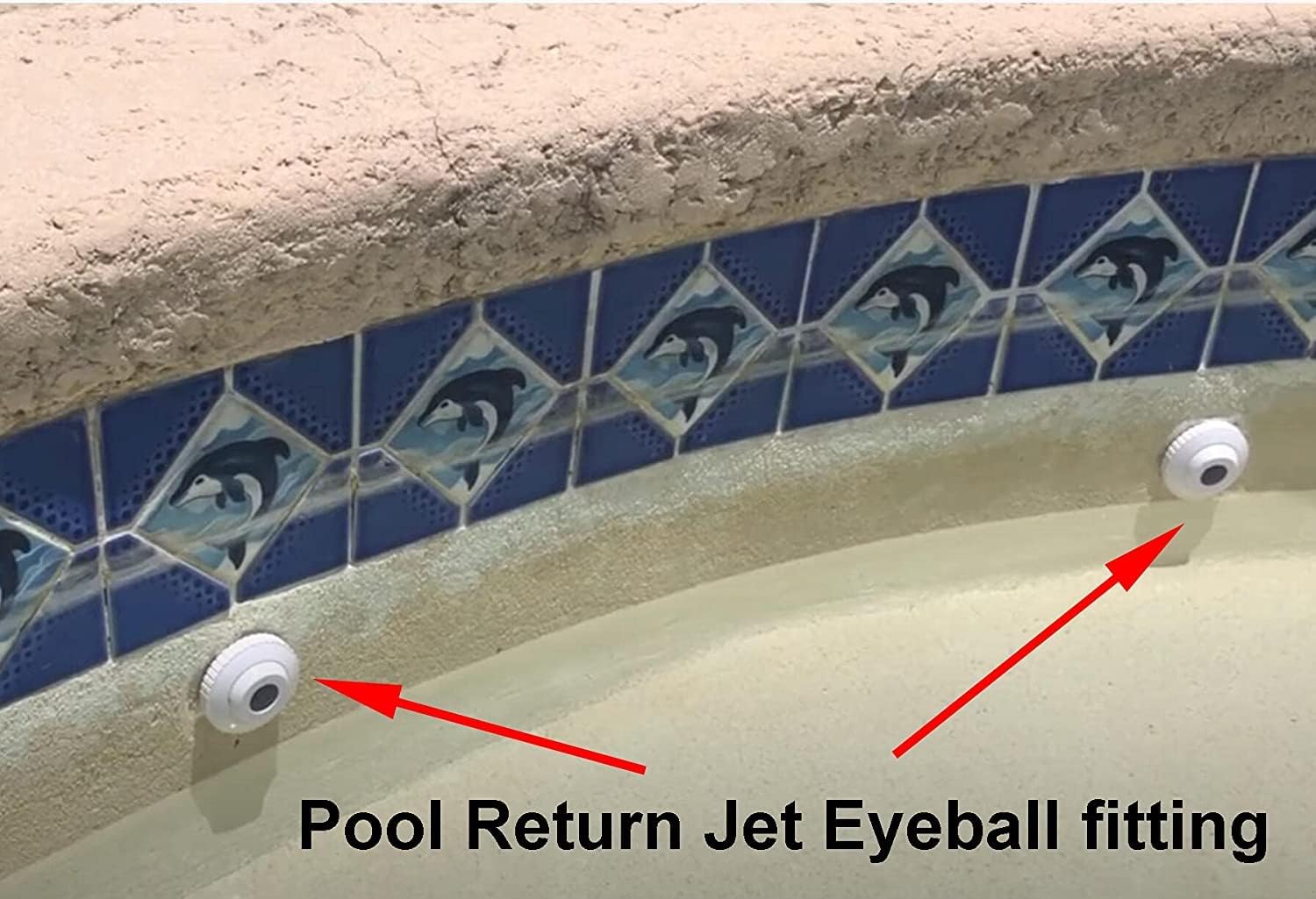 Pool Return Jet Eyeball fitting