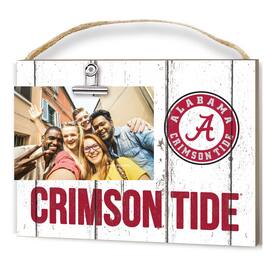 Jardine - Alabama Crimson Tide 8'' x 10'' Weathered Clip It Frame - White