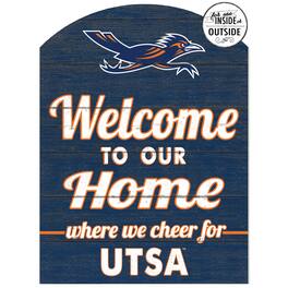 Jardine - UTSA Roadrunners 16'' x 22'' Indoor/Outdoor Marquee Sign - Navy