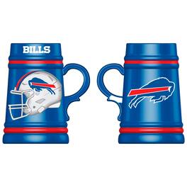 Evergreen Enterprises - Buffalo Bills 24oz. Ceramic Stein Cup with Gift Box - Multicolor