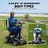 ADAPT TO DIFFERENT BODY TYPES
Adjustable width of armrests on both sides