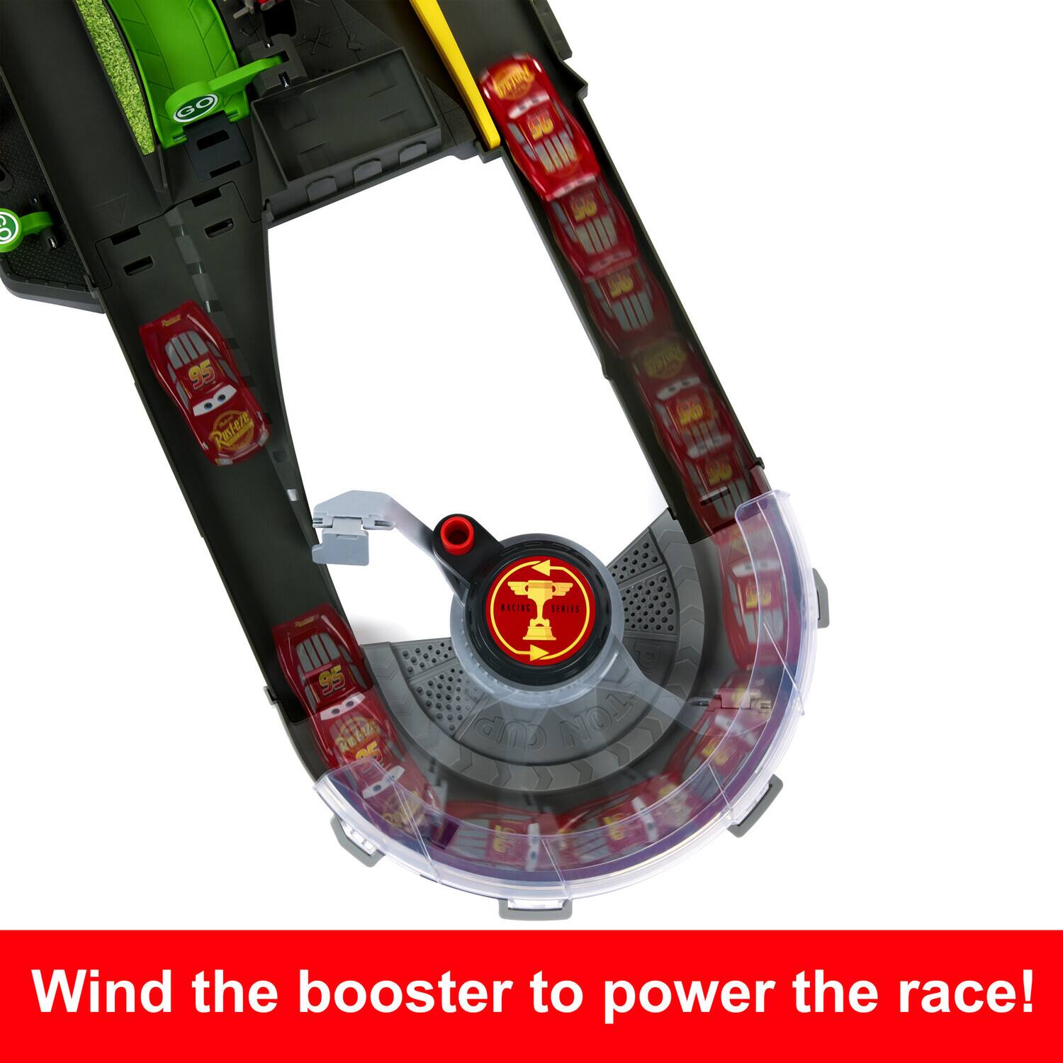 GO - A 95 Ranters km U 1 II 3 A 95 REM: AF BACINE am NOI

Wind the booster to power the race!