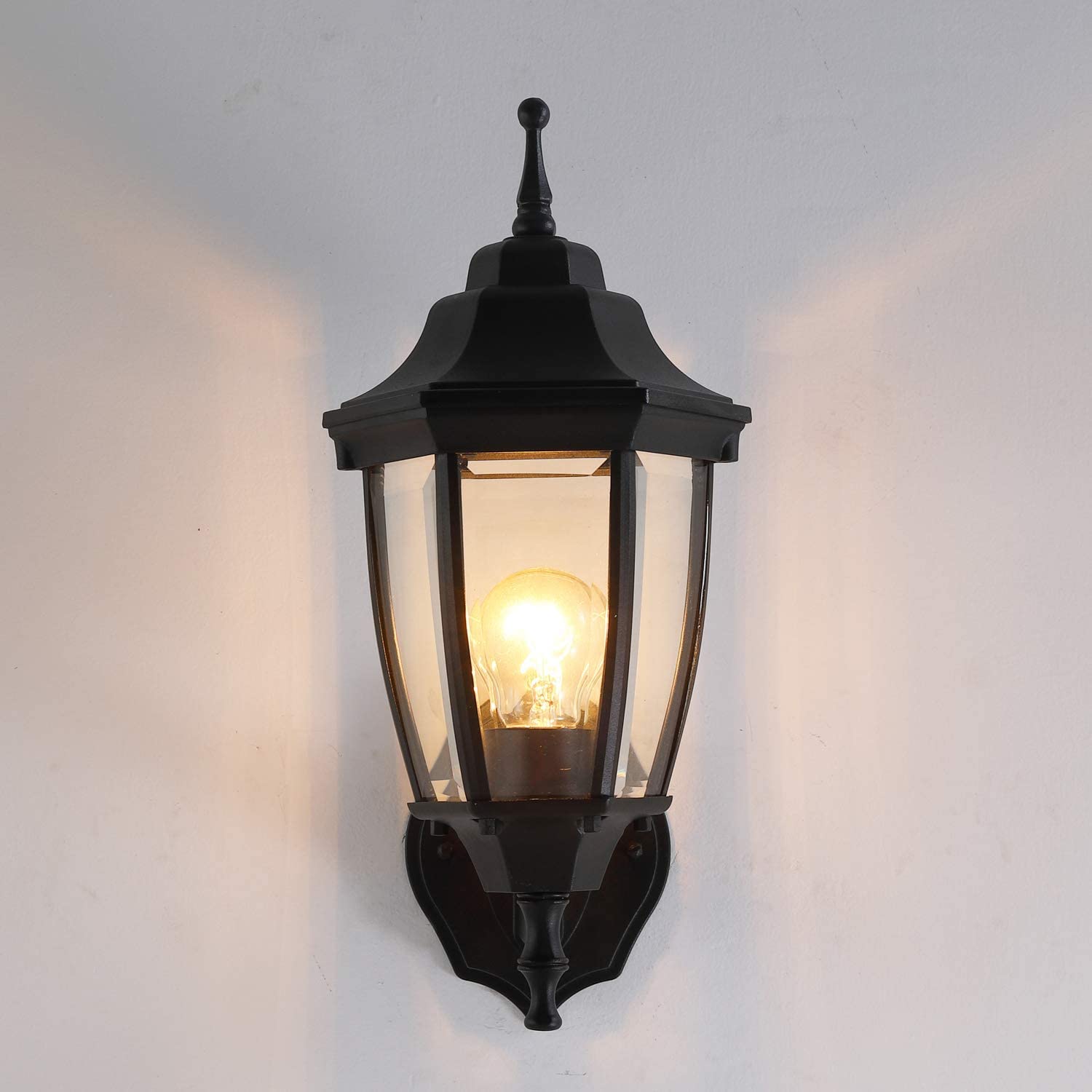 Alt View 2. Dazzling Pops - Pack Waterproof Aluminum Outdoor Light Fixture Wall Mount Exterior Porch Lights Outdoor Wall Lamp Anti - Default.