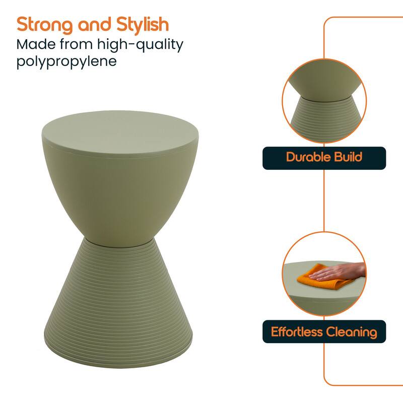 Strong and Stylish  
Made from high-quality polypropylene  

Durable Build  

Effortless Cleaning