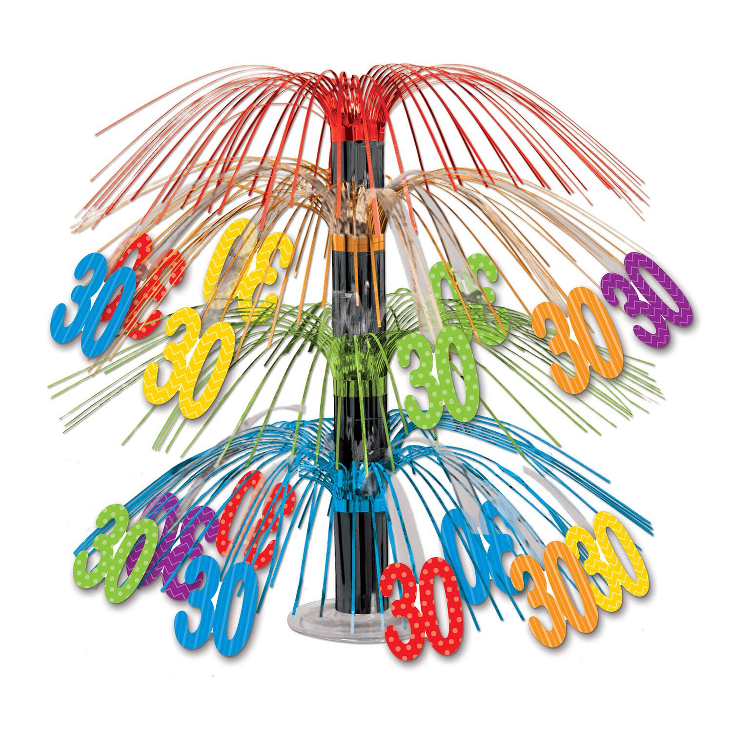 Beistle - 30 Cascade Centerpiece - Multicolor