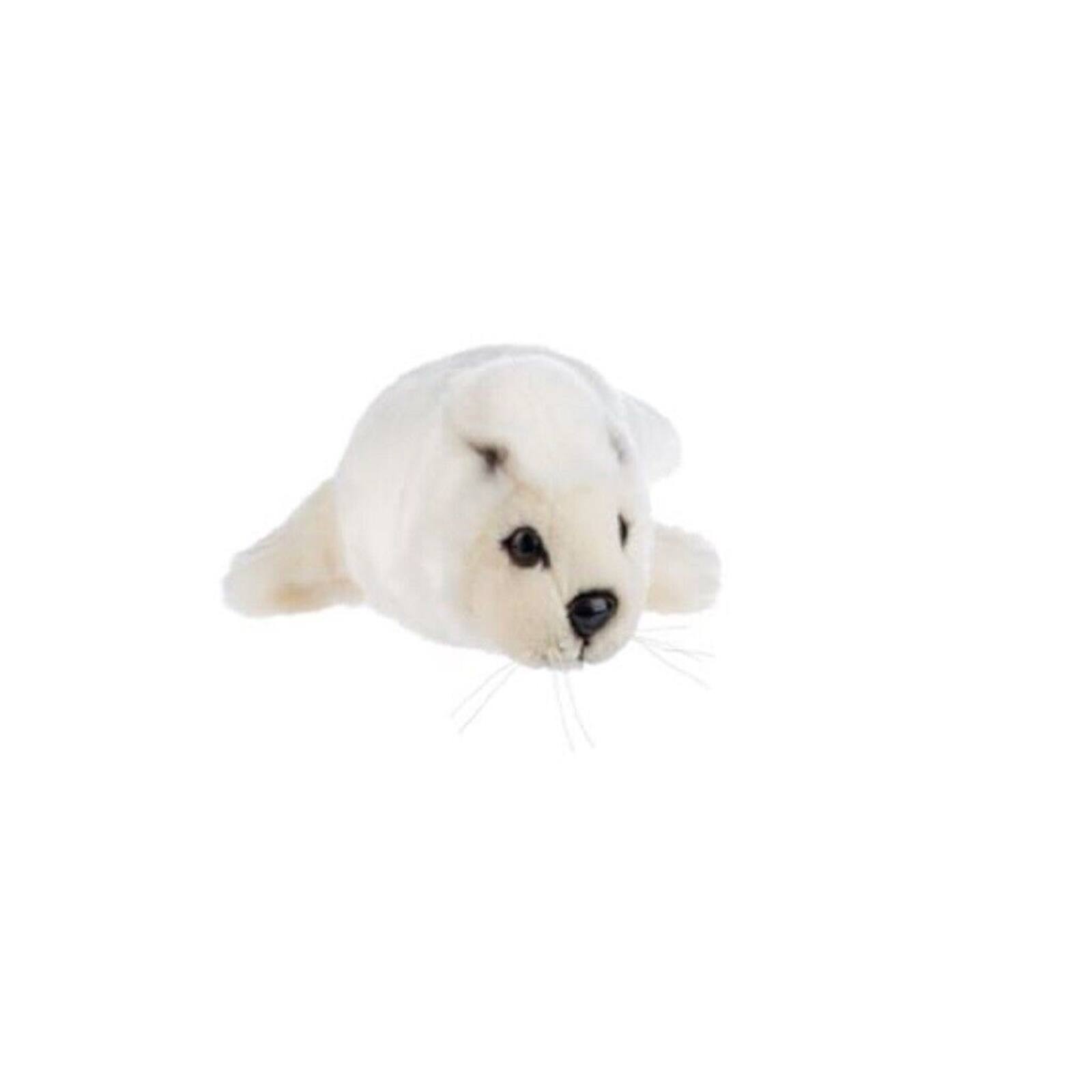 Left. Ganz - Ganz The Heritage Collection Harp Seal Plush Stuffed Animal Toy 13 Inch White.