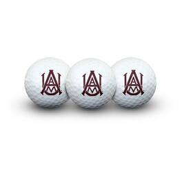 WinCraft - Alabama A&M Bulldogs 3-Pack Golf Ball Set - Multicolor