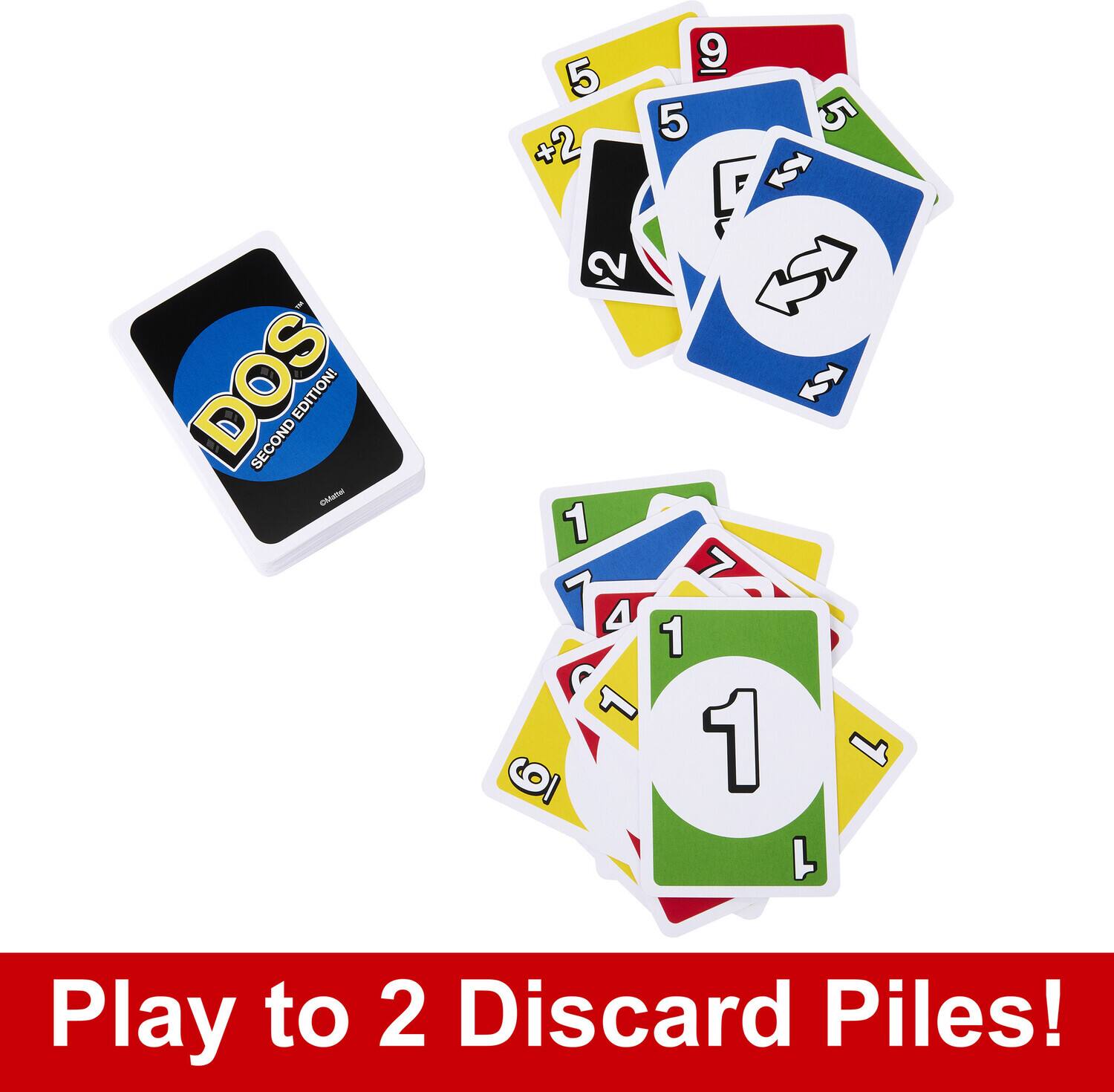 DOS SECOND EDITION!

Play to 2 Discard Piles!
