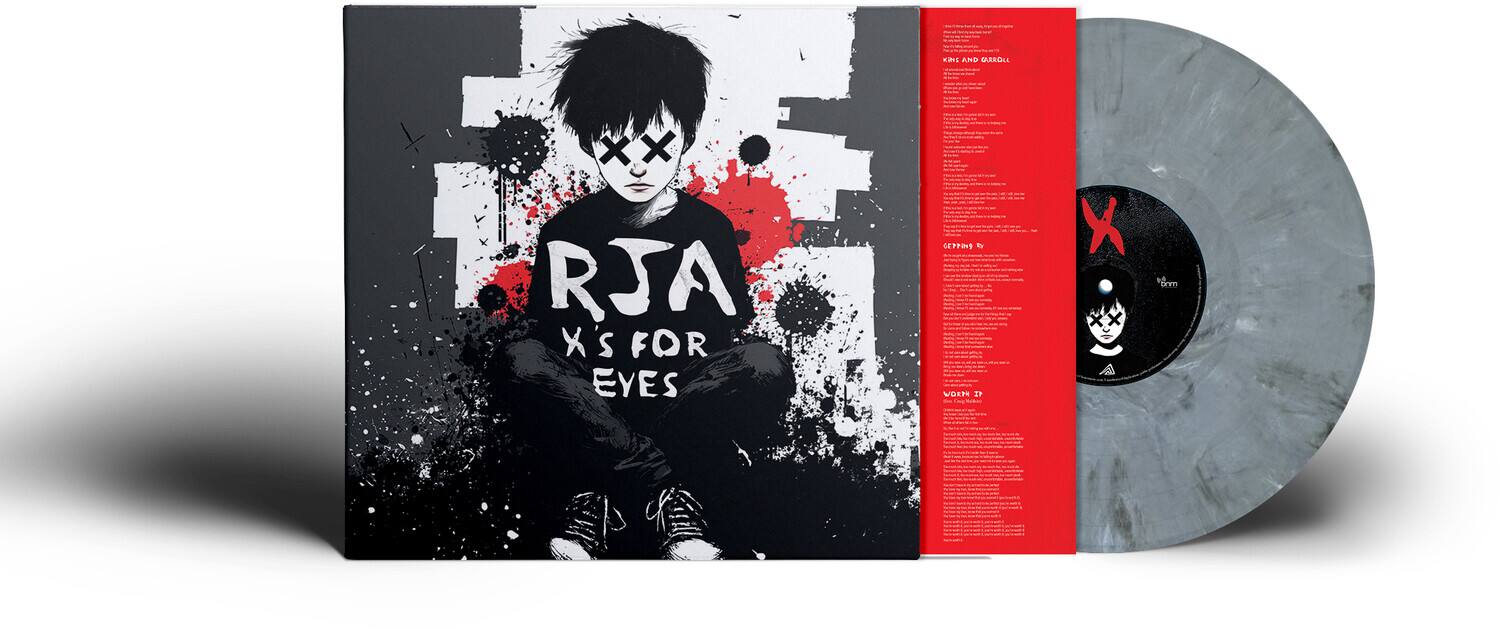 RJA  
X's for Eyes  

Side A  
1. And Duesole  
2. X's for Eyes  
3. Left II  
4. Voin  

Side B  
1. Gutter B  
2. Voin  

[Additional text on the inner sleeve]  
[Tracklist and credits]