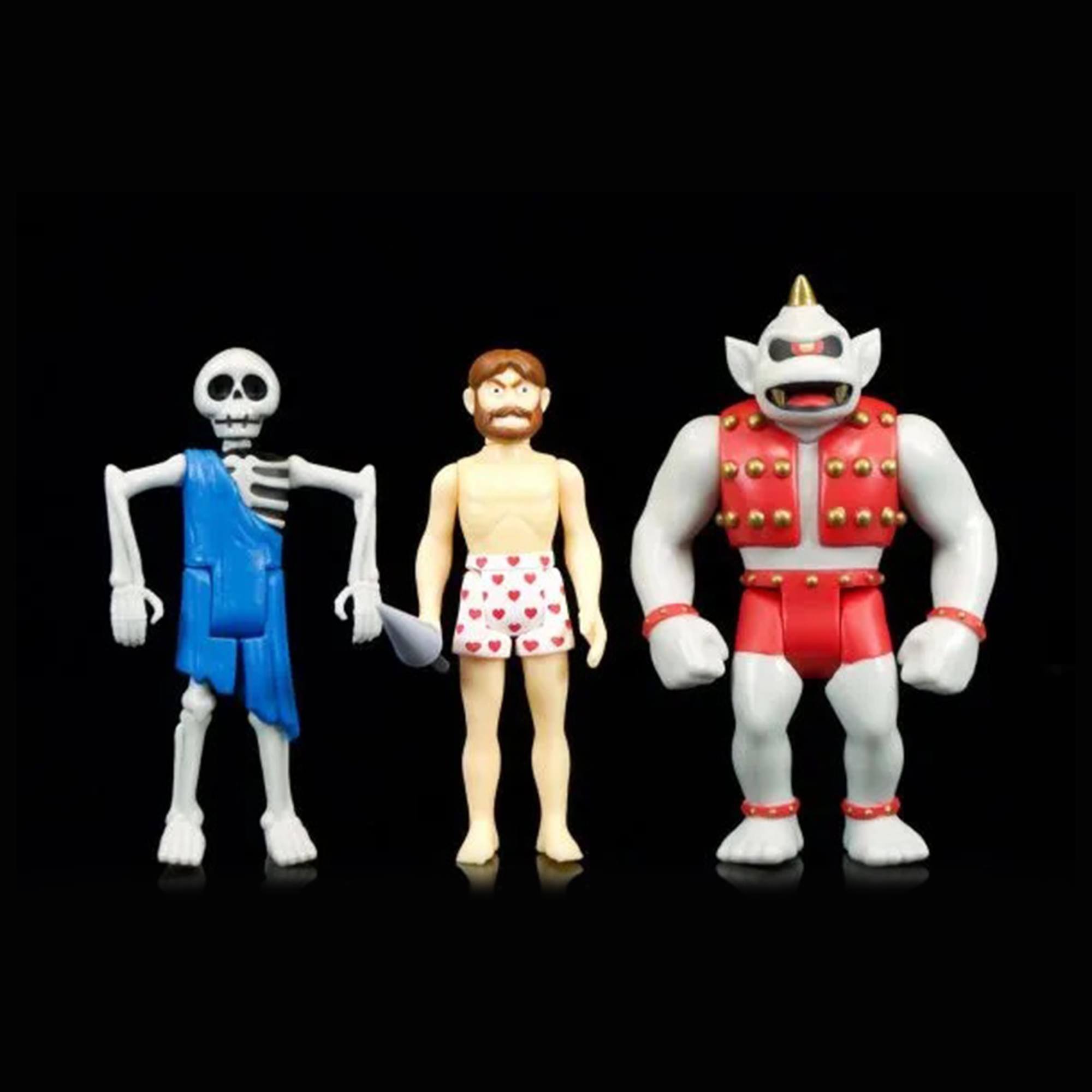 Alt View 2. Super7 - Ghosts N Goblins 3.75 Inch ReAction Figure 3-Pack B - Multi-Color.