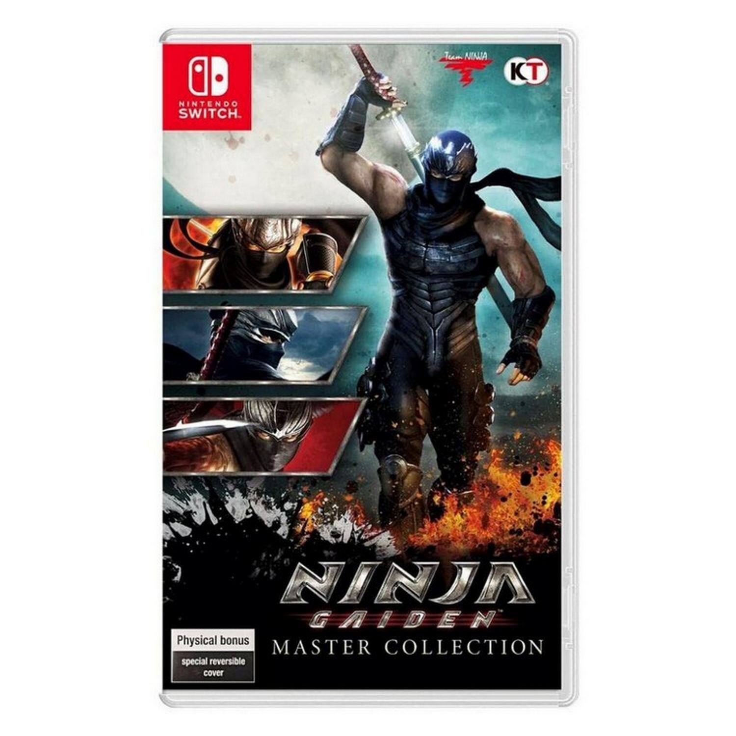 NINJA GAIDEN MASTER COLLECTION

Physical bonus special reversible cover

Team NINJA KT

Nintendo Switch - M (Mature 17+)