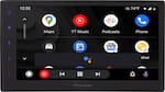 Pioneer - 6.8" Apple CarPlay/Android Auto Bluetooth Digital Media (DM) Receiver with backup camera input - Black