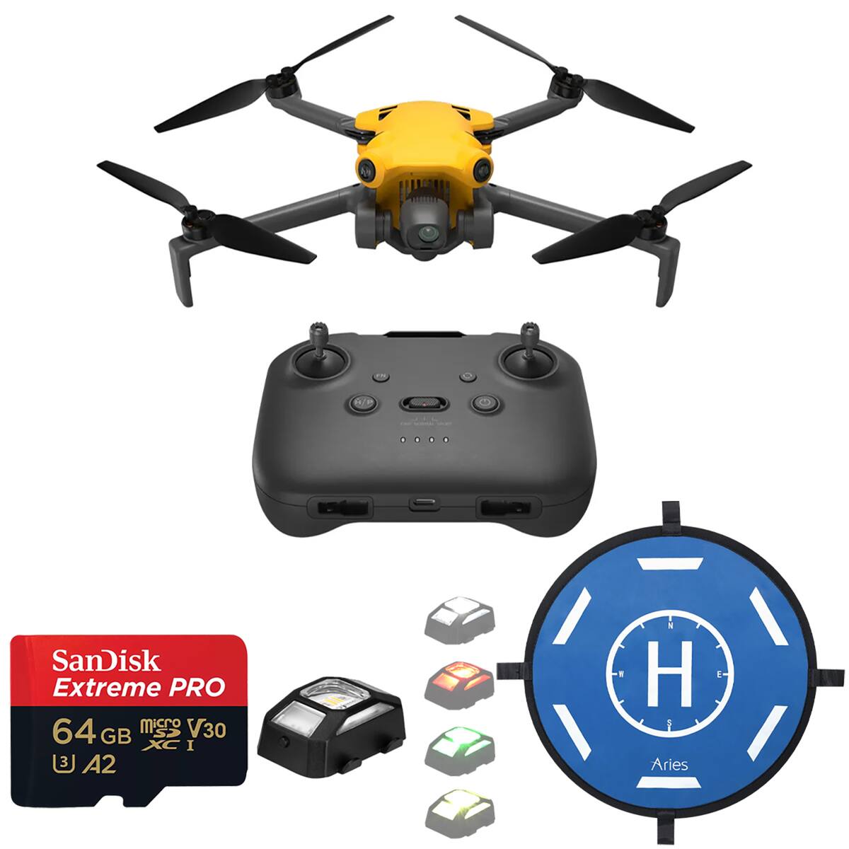 F 0/e .... SanDisk Extreme PRO 64 micro V30 GB SP XC I A2 1 4 H 1 Aries E