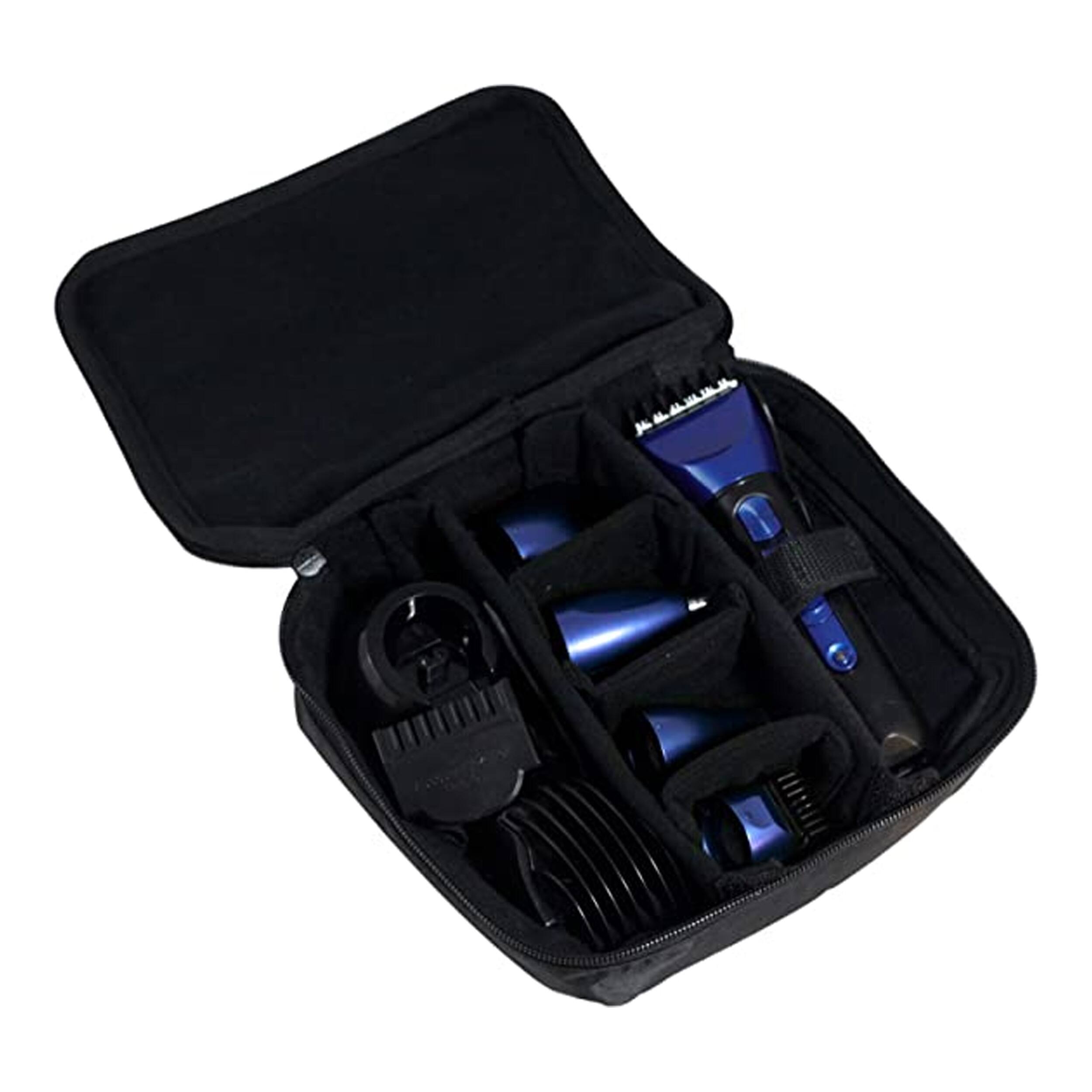 Alt View 2. Optimus - Optimus 15 Piece Wet/Dry Multi Use Clipper and Trimmer, Blue/Black by Optimus.
