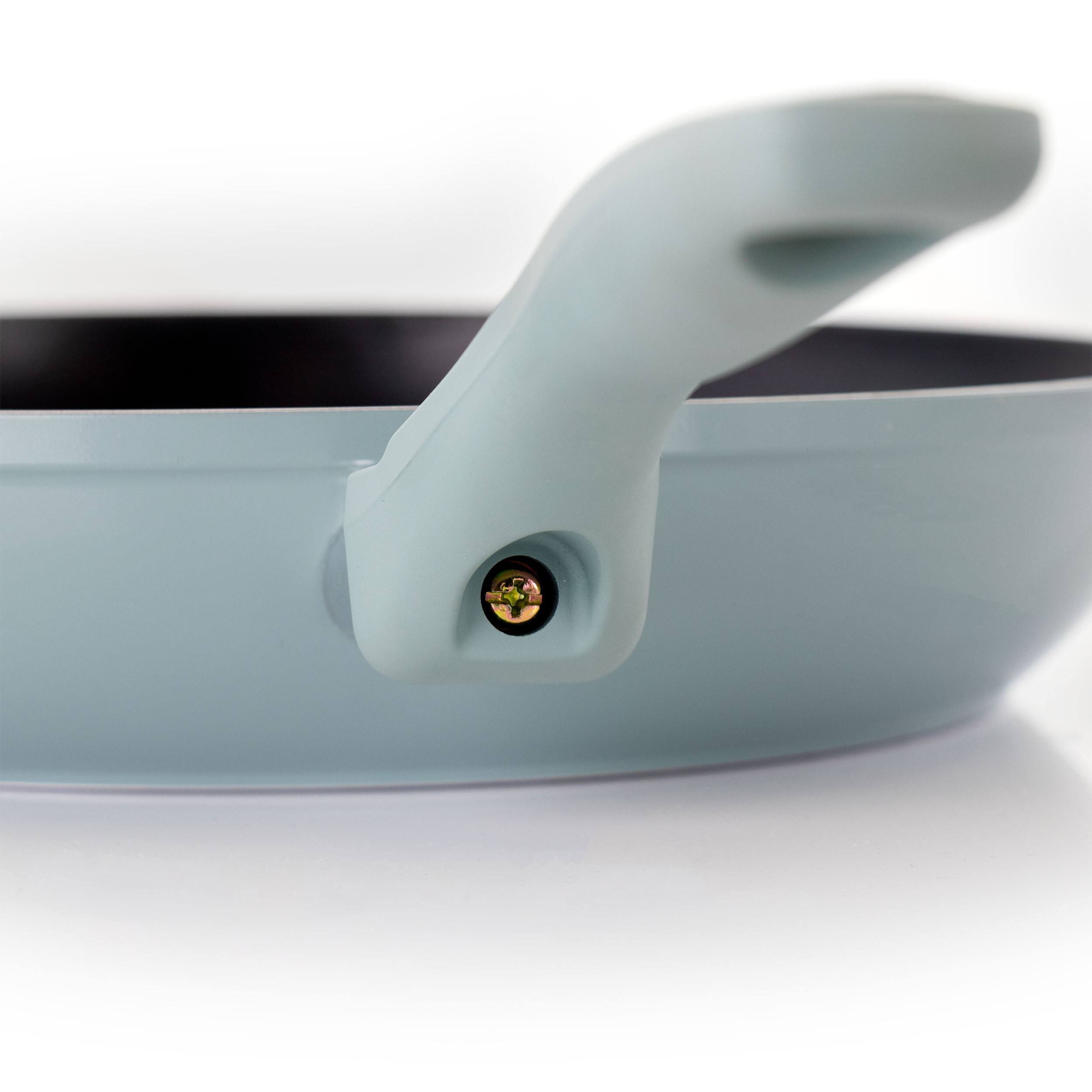 Alt View 4. Oster - Oster Lynhurst 2 Piece Aluminum Nonstick Frying Pan Set in Blue - Blue.