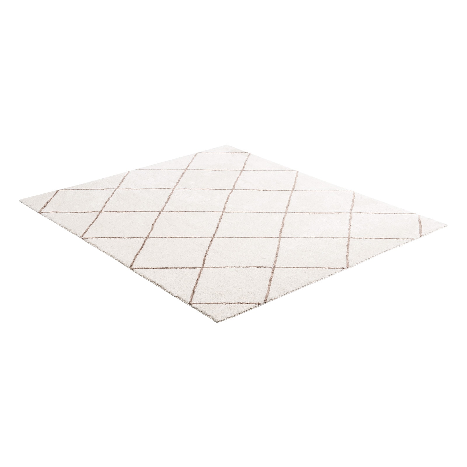 VEVOR - Indoor Plush Area Rugs, 8 x 10 ft Plush Carpet, Area Rugs Furry with Long Plushs Pile, Thick & Durable High-Pile Rug - Beige