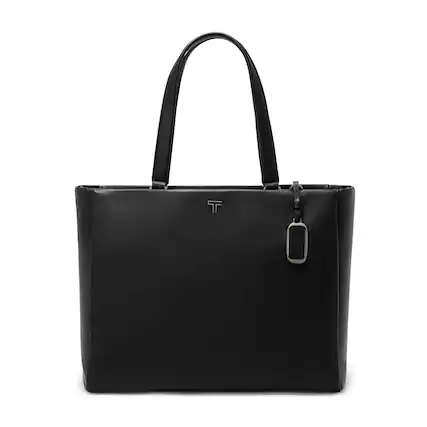 Front. TUMI - Voyageur Vail Large Tote - Black /GunMetal.