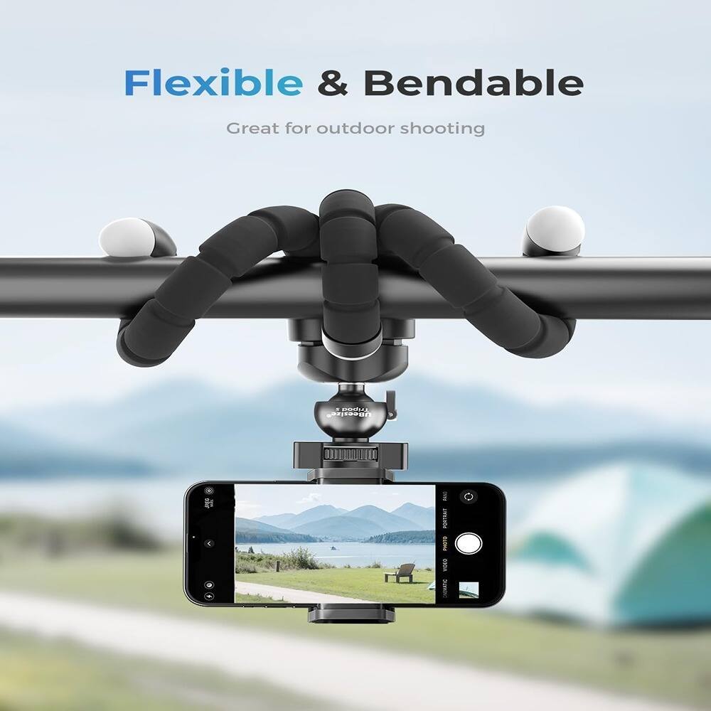 Flexible & Bendable  
Great for outdoor shooting