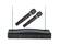 Alt View 1. Supersonic - Supersonic SC-900 Professional Wireless Dual Microphone System - Black.