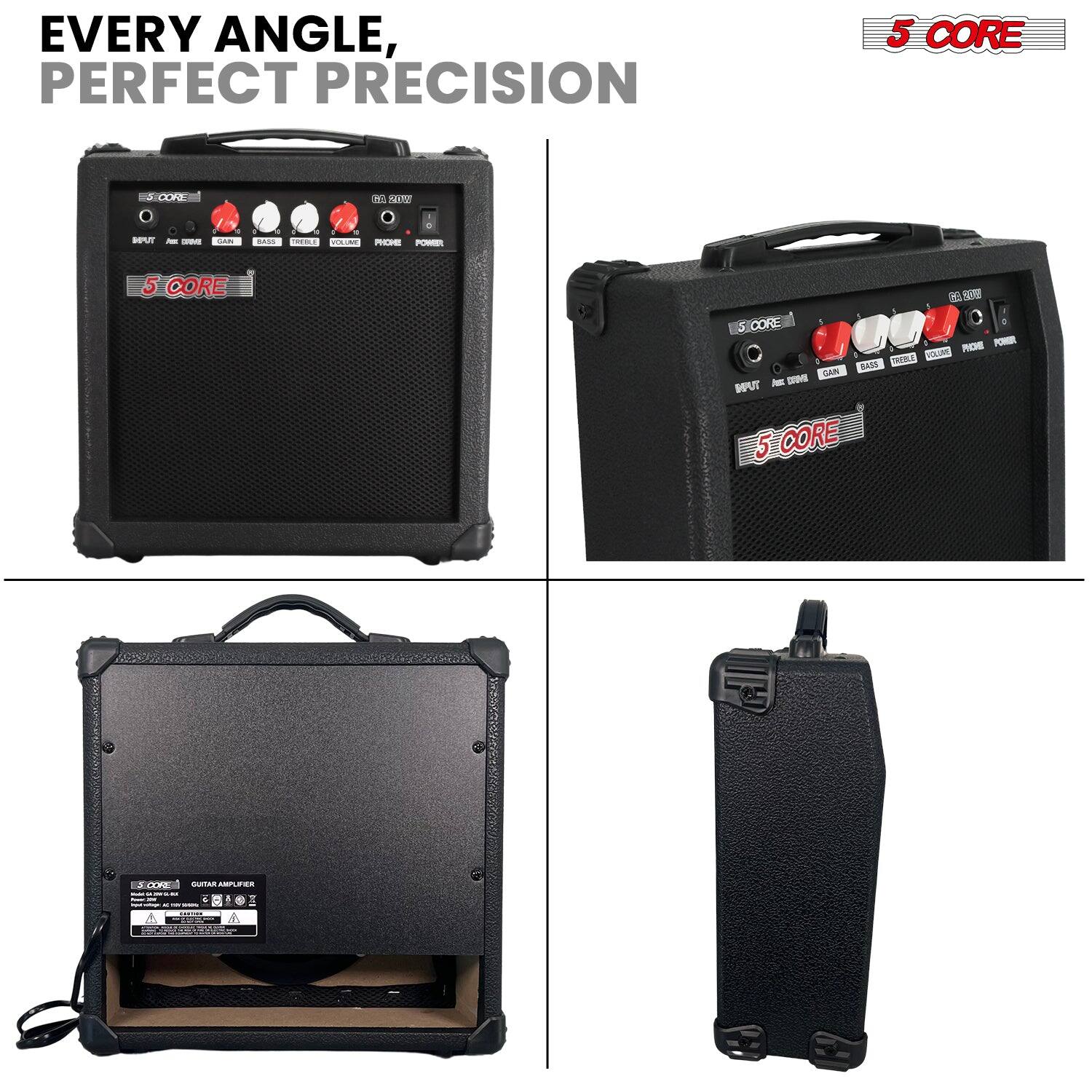 EVERY ANGLE, PERFECT PRECISION

5 CORE

5 CORE

5 CORE

5 CORE

GUITAR AMPLIFIER

5 CORE