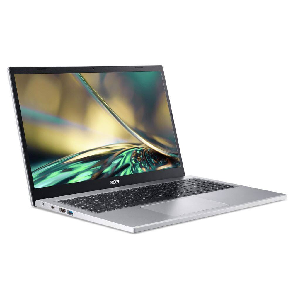 Angle. Acer - Aspire 3 A315-24P-R2SC 15.6" Laptop AMD Rayzen 5 2.80GHz 8GB RAM 256GB SSD Windows 11 Home - Silver.