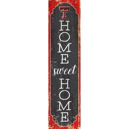 Fan Creations - Texas Tech Red Raiders 24" Home Sweet Home Leaner Sign - Multicolor