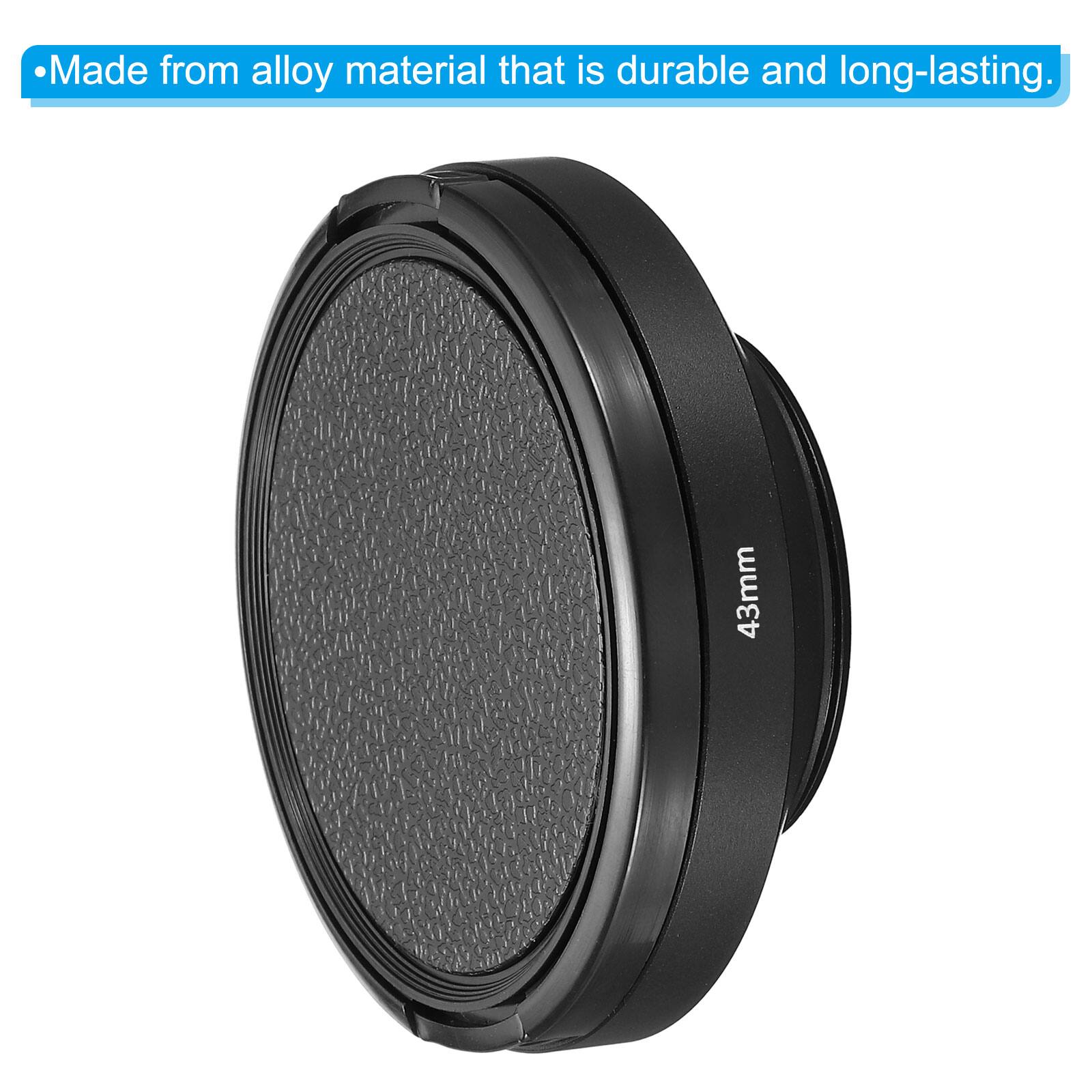 Made from alloy material that is durable and long-lasting. 43mm