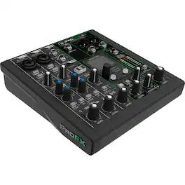Mackie - ProFX6v3+ 6-Channel Analog Mixer with GigFX+ Effects Engine, USB-C Recording, Bluetooth Mix-Minus and Onyx Preamps