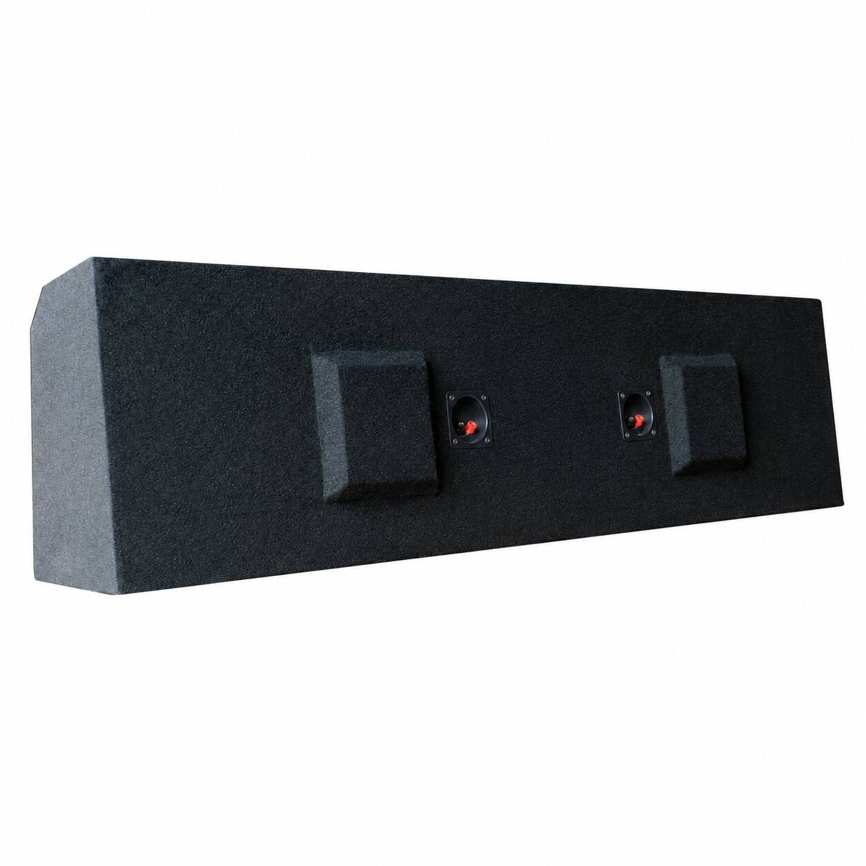 Alt View 5. SoundBox - SoundBox LCE-F013/10D, Ford F150 Crew Cab Dual 10 Subwoofer Enclosure, 2009-2024.