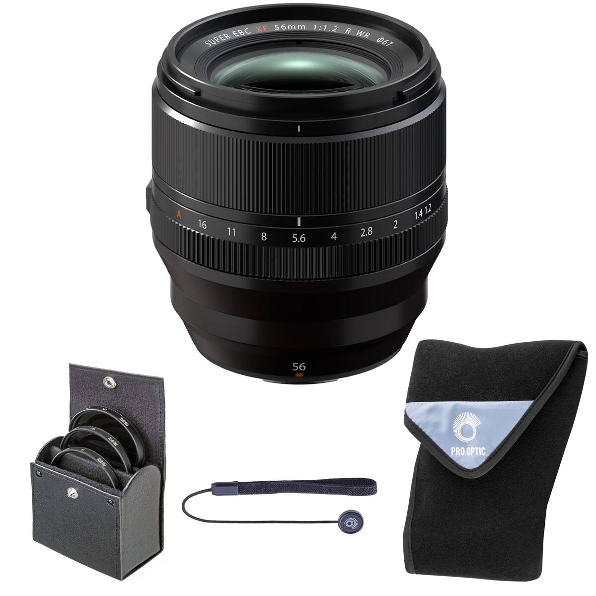 XF 56mm 1:1.2 EC R WR SUPER 067 A 16 11 8 5.6 4 2.8 2 1.4 12 56 PRO OPTIC