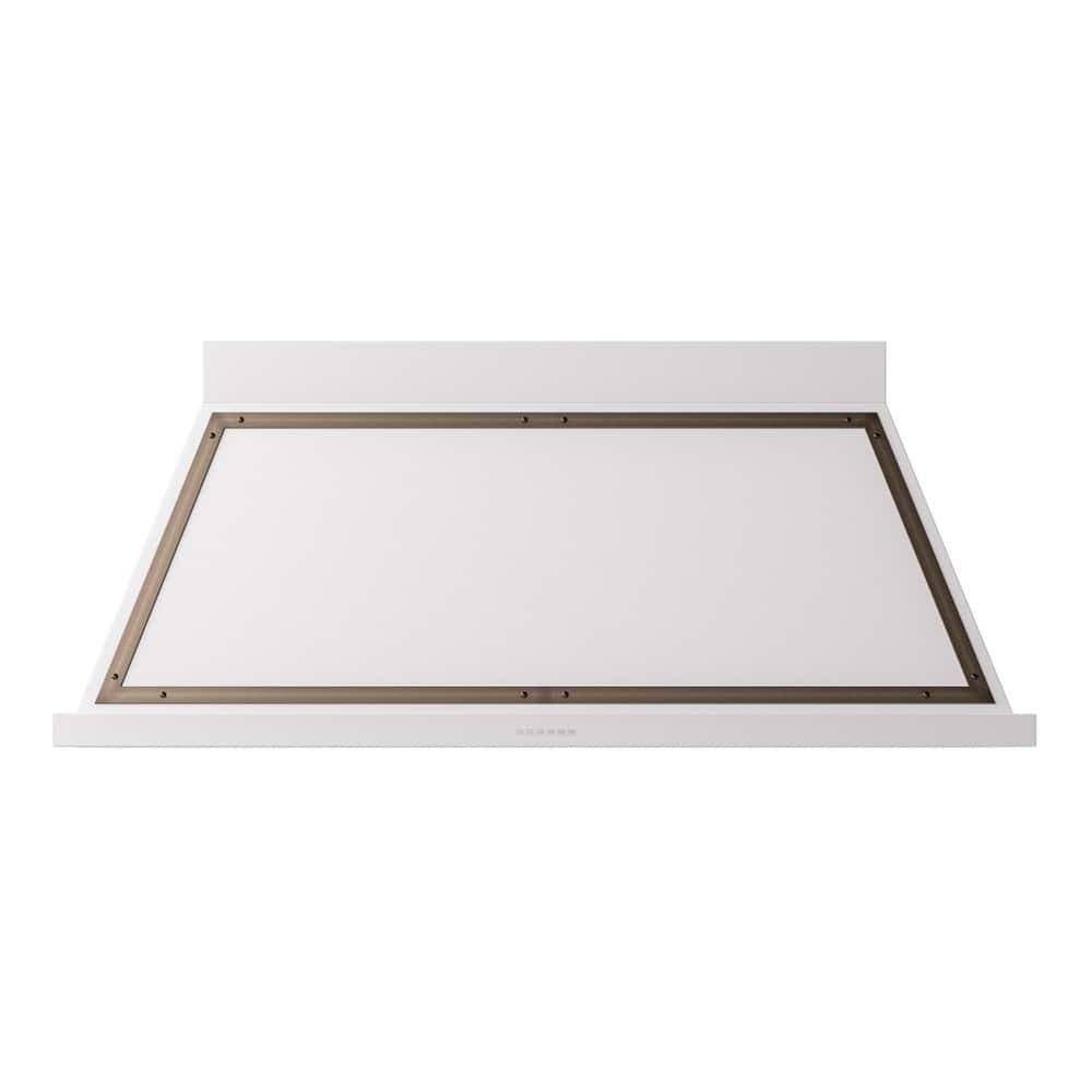 ILVE - 60 inches - Externally Vented - Wall Range Hood - White
