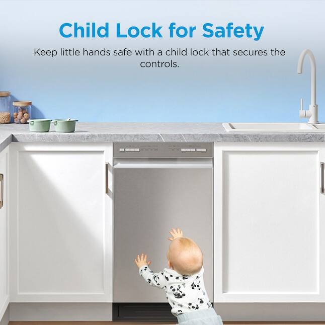 Child Lock for Safety

Keep little hands safe with a child lock that secures the controls.