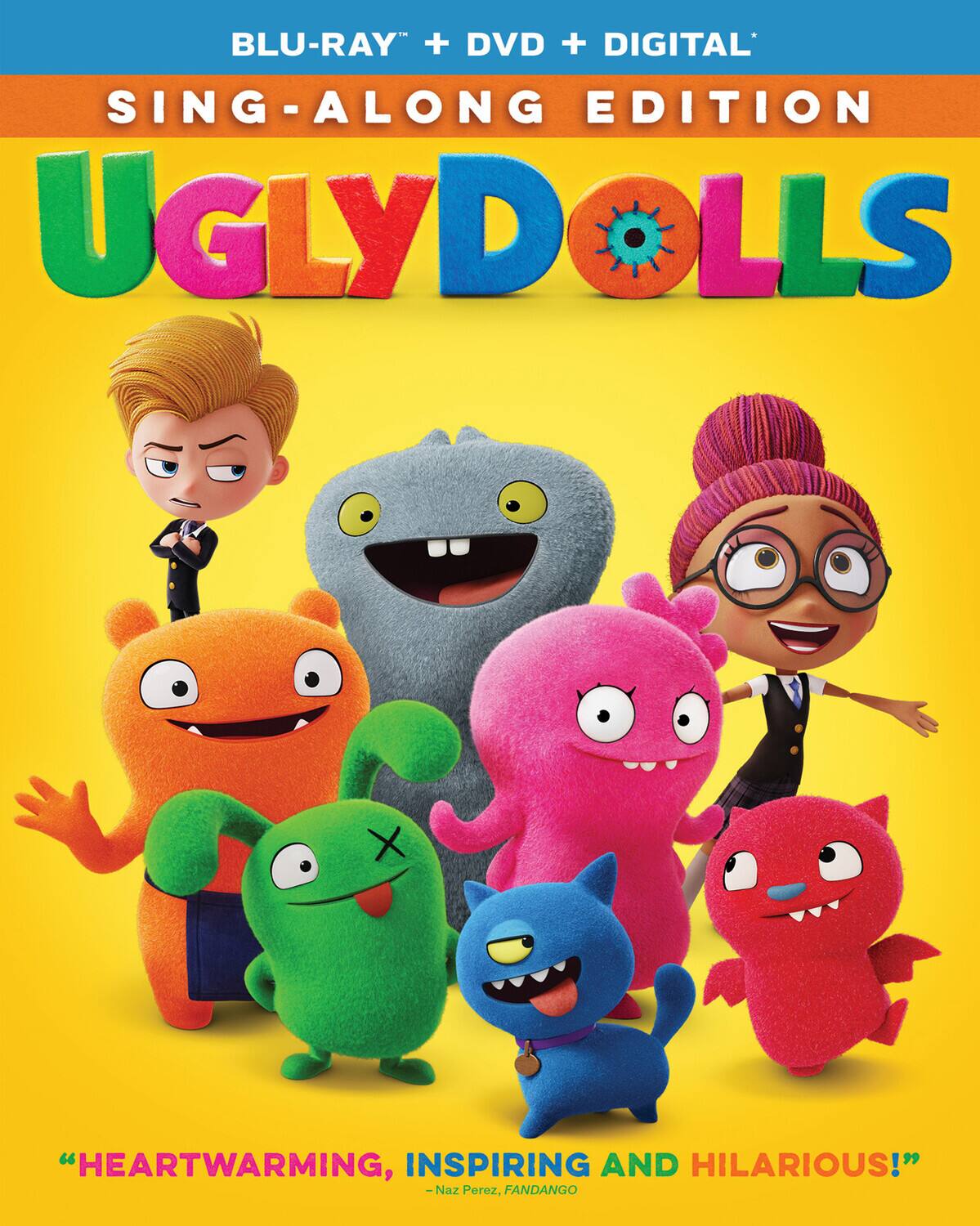 Front. Ugly Dolls   - BLU-RAY.