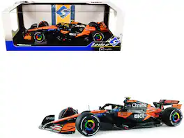 McLaren MCL39 #4 Lando Norris "OKX" Winner F1 "Australian GP" (2025) "Competition" Series 1/18 Model Car by Solido