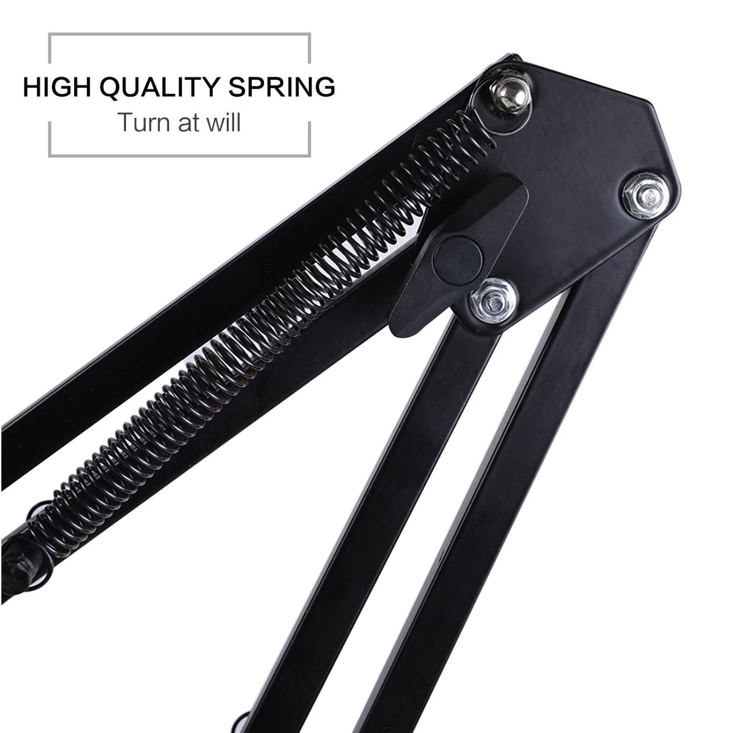 The corrected text from the image is:

"High Quality Spring Turn at will"