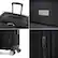 Alt View 14. Bugatti - Washington Softside 20" Carry-On Spinner Suitcase - Black.