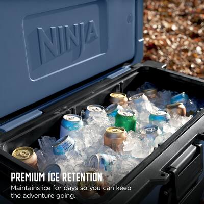 Ninja FrostVault 65 qt. Wheeled Cooler with Cold Dry Zone Ninja FrostVault 65 qt. Wheeled Cooler with Cold Dry Zone