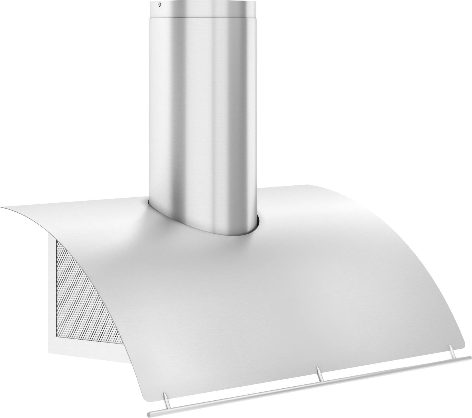 Left. Zephyr - Okeanito 36 in. Shell Only Wall Mount Range Hood with LED Lights - Stainless Steel.