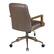 Alt View 12. OSP Home Furnishings - Henfield Office Chair - Chocolate.