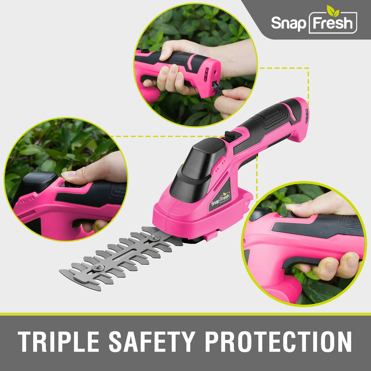 Snap Fresh  
TRIPLE SAFETY PROTECTION