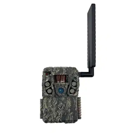 Front. Browning - Browning Trail Camera - Defender Wireless Vision Pro HD AI 46MP.