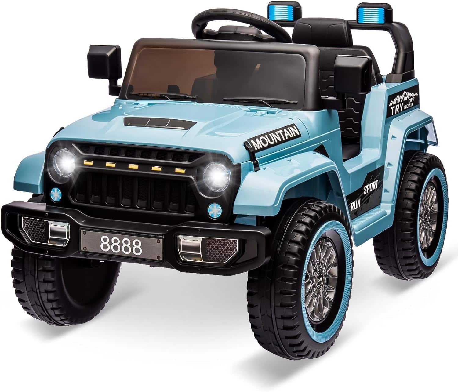 Homhougo - Kids Ride On Truck Car, 12V Battery Powered Electric Car w/Parent Remote Control, Spring Suspension, 3 Speeds, LED price history on PriceWatchPro