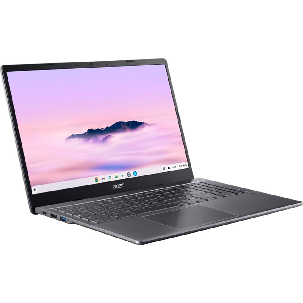 Alt View 3. Acer - Chromebook Plus 515 15.6" 120U 16GB/256GB Touch Laptop NX.KW4AA.001 - Iron.